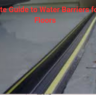 The Ultimate Guide to Water Barriers for Garage Floors