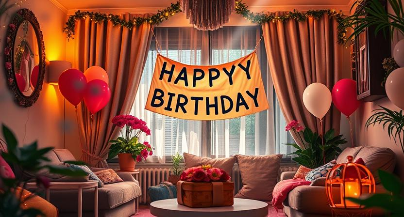 Birthday Decoration Ideas for Hotel Room