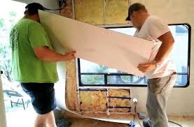 what to use for walls rebuilding a camper​