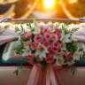 Hindu Wedding Car Decoration with Flowers